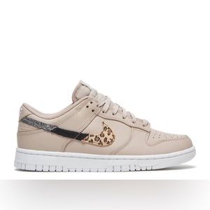 NIKE DUNK LOW SE ANIMAL INSTINCT FOSSIL STONE WOMENS DD7099-200